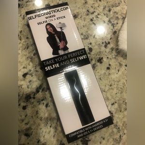 Brand New In Box Selfie On A Stick Mobile Phone Accessories Black